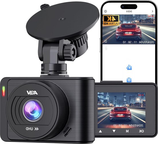 CHORTAU Dashcam Auto Vorne Hinten 4K 1080P, WiFi Dashcam Mit 64GB Card, Dash Cam Parküberwachung CHORTAU Dashcam Auto Vorne Hinten 4K 1080P, WiFi Dashcam Mit 64GB Card, Dash Cam Parküberwachung