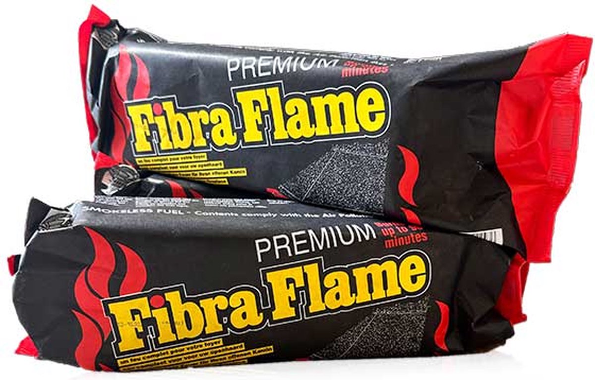 Fibra Flame haardblok paraffine 10 stuks