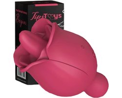 TipsToys Tong Vibrator - Likkende Tong Vibrators - Clitoris Zuiger - Dildo's - Clitoris Stimulator - Sex Toys voor Vrouwen en Mannen