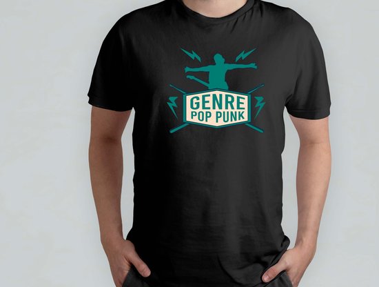 Genre Pop Punk - T-shirt - MusicLovers - MusicVibes - Rock - FeelTheBeat - MusicLovers - MusicVibes - VoelDeBeat - StemAf