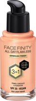Bol.com Crème Make-up Basis Max Factor Facefinity 3 in 1 Spf 20 Nº 32-light beige 30 ml aanbieding