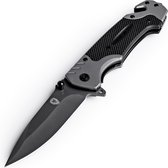 Lion Gear Survival zakmes outdoor – 1 hand open systeem en broekclip – 22.5 CM vouwmes – RVS - KN-03