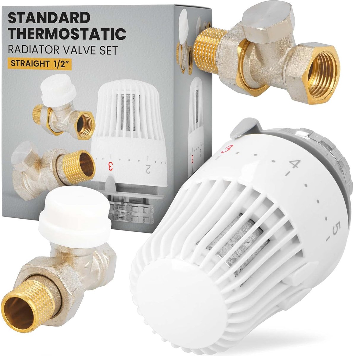 Thermostaatset voor Radiatoren - Duurzaam en Efficiënt Verwarmen