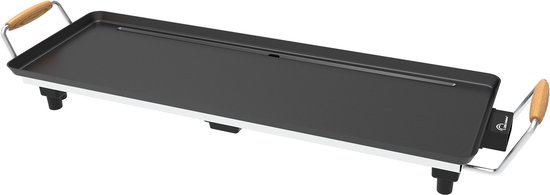 Little Balance 8741 - XL Teppanyaki bakplaat/grillplaat - 1800 Watt - 70 x 23 cm - PFAS vrij - 8 personen — afbeelding 2