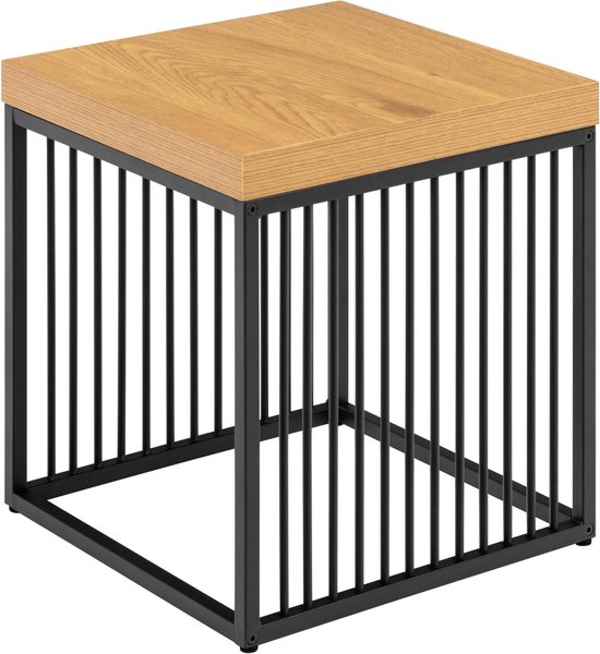 Sohome Bijzettafel Susane Eiken, 40 x 40cm - Naturel - Vierkant