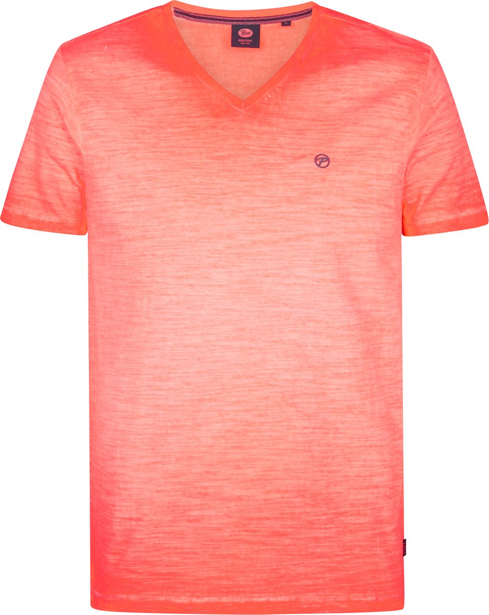 Petrol Industries - Heren Logo T-shirt Stingray - Roze - Maat XL