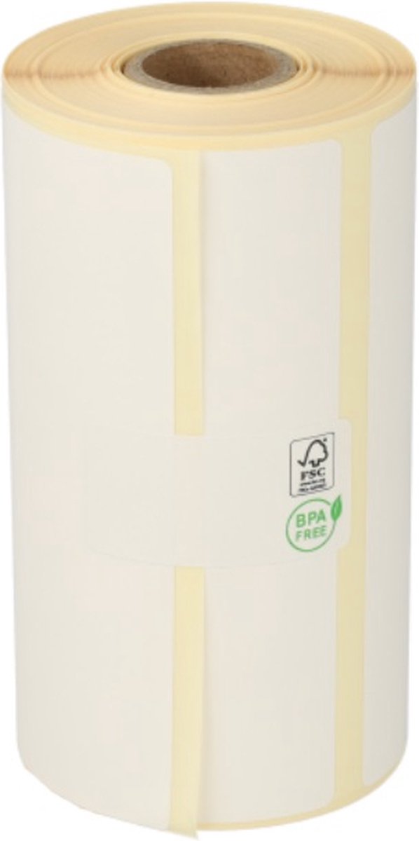 Label Tape Geschikt voor Zebra Labels 3005281-T | 102 x 150 mm | Wit Permanent - 110 Etiketten per Rol - 1 stuk - Geschikt voor: ZD420D GK420D ZD220 QL 420 (plus) QLn 420 ZQ630