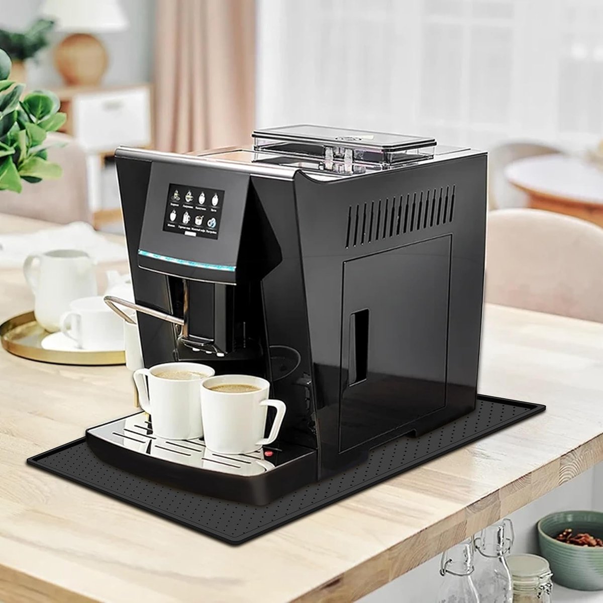 Handige Antislip Onderlegger voor Koffiemachines - Geschikt voor Keuken en Koffieruimtes