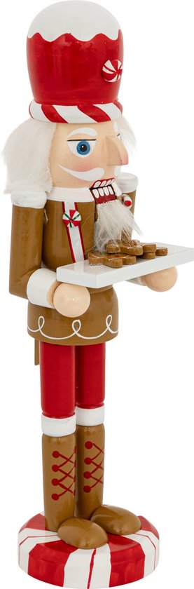 Figurine casse-noisette en pain d'épices, 25 cm