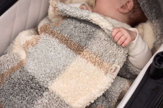 Jollein - Baby Voetenzak groep 0+ 3/5 punts - Check Boucle van Jollein — afbeelding 5