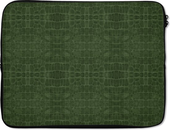 Housse pour ordinateur portable - Impression Cuir - Vert - Ordinateur portable - Accessoires pour ordinateur portable - 15 6 pouces - Housse pour ordinateur portable
