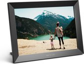 Bol.com Add To Life digitale fotolijst met wifi en Frameo app – fotokader – fotolijsten - Digitaal fotolijstje – 101 inch – Zwar... aanbieding