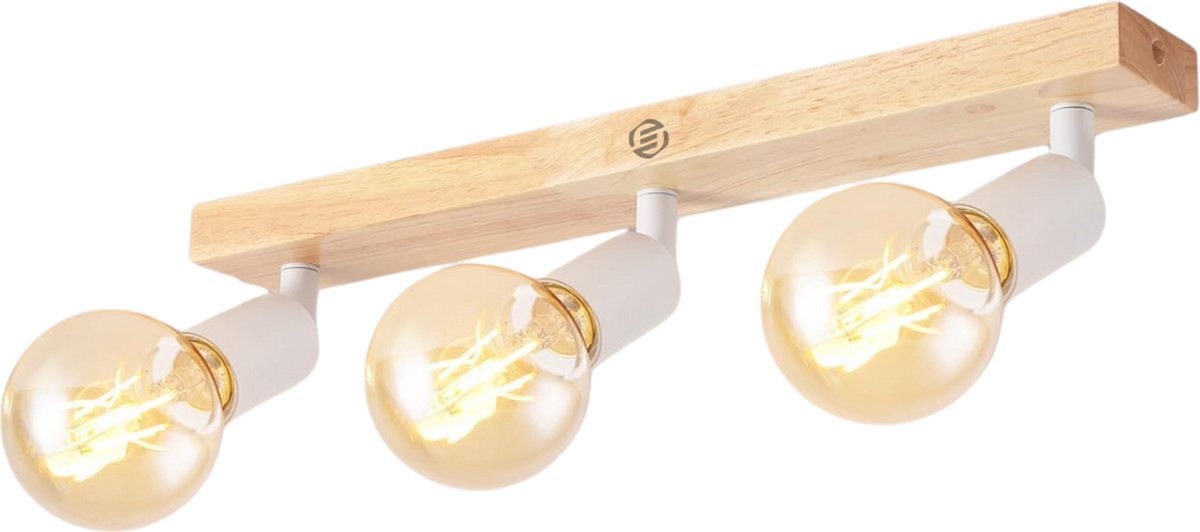 Equivera Plafonaire Lamp - Lamp - Plafond Lamp - Plafonnaire Lamp - Plafondlamp wit