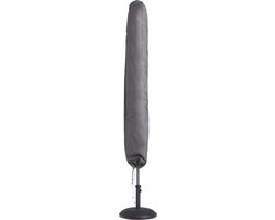 Perel Buitenhoes voor parasol, grijs, 220 cm x 40 cm