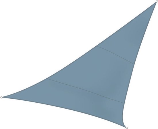Voile d'ombrage, Hydrofuge, 3,6 x 3,6 x 3,6 m, 160 g-m², Polyester, Triangulaire, crème[887 Voile d'ombrage, Hydrofuge, 3,6 x 3,6 x 3,6 m, 160 g-m², Polyester, Triangulaire, crème[887