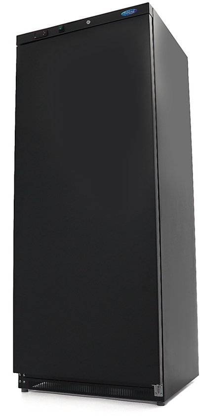 Maxima Vrieskast 600 L 6 Vaste Roosters Zwart - Professionele Vriezer - Met Snelvriesfunctie - 600 liter Diepvries - Gespecialiseerde Koelcyclus