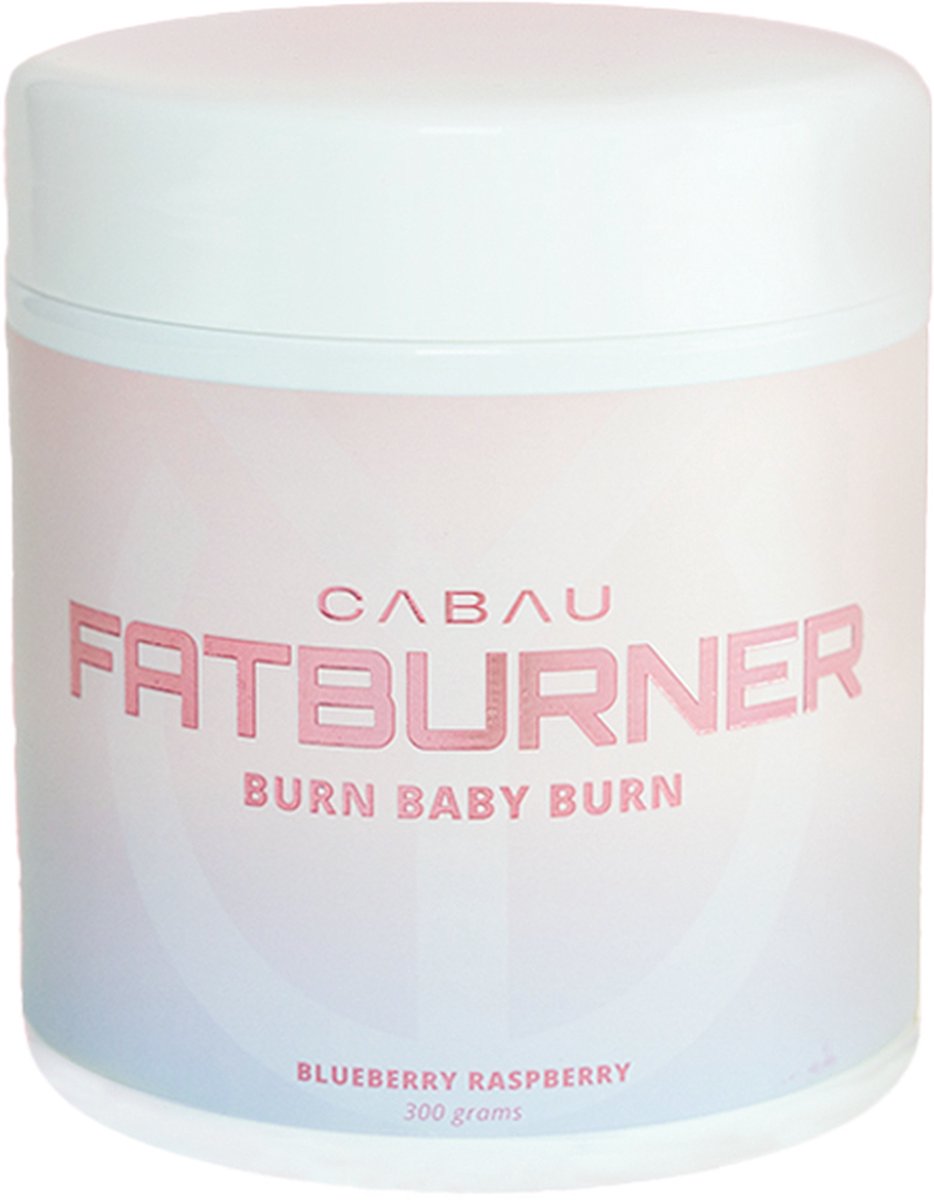 Goedkoopste Cabau - Fatburner / Vetverbrander - Blueberry Raspberry - Stimuleert vetverbranding - Minder snoepen - Meer energie - 300 gram