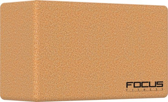 Yoga Blok Focus Fitness - Kurk van Focus Fitness — afbeelding 2