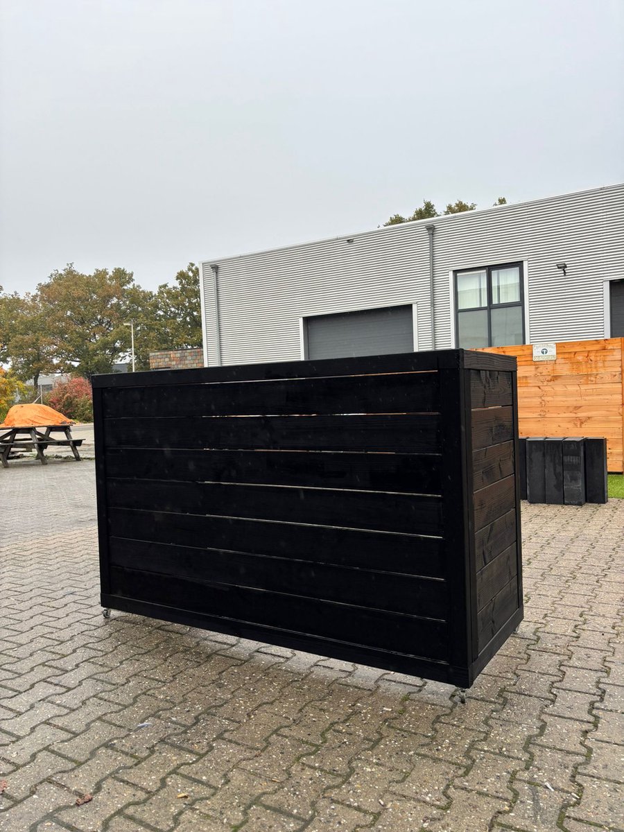 SOUTHGATE Boodflessen, verzamelcontainer, 2 vakken, 170 l statiegeldcontainer, leegwaren en oud glas opslag met gat [incl. 2 XXL draagtas], opvouwbare vuilnisemmer met deksel voor keuken en