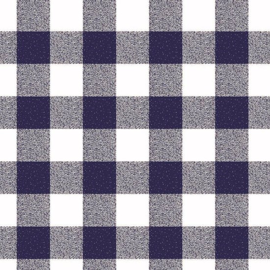 Nappe Picnic Diamond Blauw 140x300cm - Nappe Lavable - Plastique