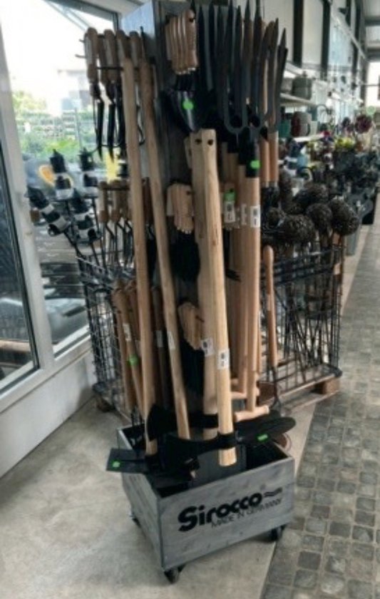 Sirocco Handgesmede Voegenmes met Beukenhouten Knopsteel (48 cm) - Hoogwaardig Tuingereedschap voor Onkruid en Mos Verwijdering van Sirocco — afbeelding 2