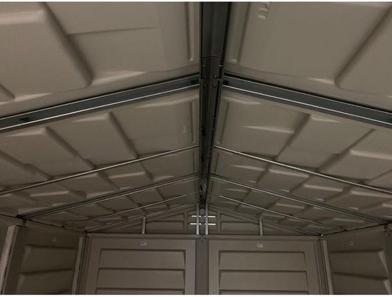 Equivera Armoire de jardin - Armoire de jardin plastique - Armoire de jardin extérieur plastique - Armoire de jardin plastique - Armoire de jardin extérieur - Armoire de rangement extérieur - Armoires de jardin extérieur - Abri de jardin