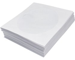 Purepeak CD Hoesjes - CD Hoes - Wit - 100 CD's