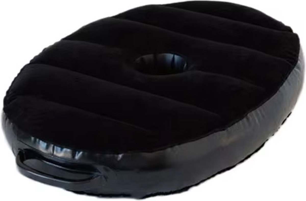 Goedkoopste Erotisch Seks Kussen - Opblaasbaar - Opening voor Dildo Vibrator - incl Pomp