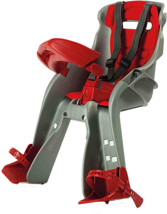 Ok Siège De Vélo Bébé Pour Orion Gris / Rouge