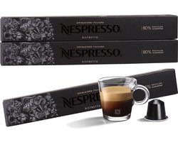 Koffiecapsules Koffie met smaakcapsules Decaffeinato Ispirazione Ristretto, decafé NESPRESSO
