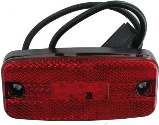 Markeringslicht - WAS - W189 - 4.3 - 11cm - Rood - 12V-24V | bol