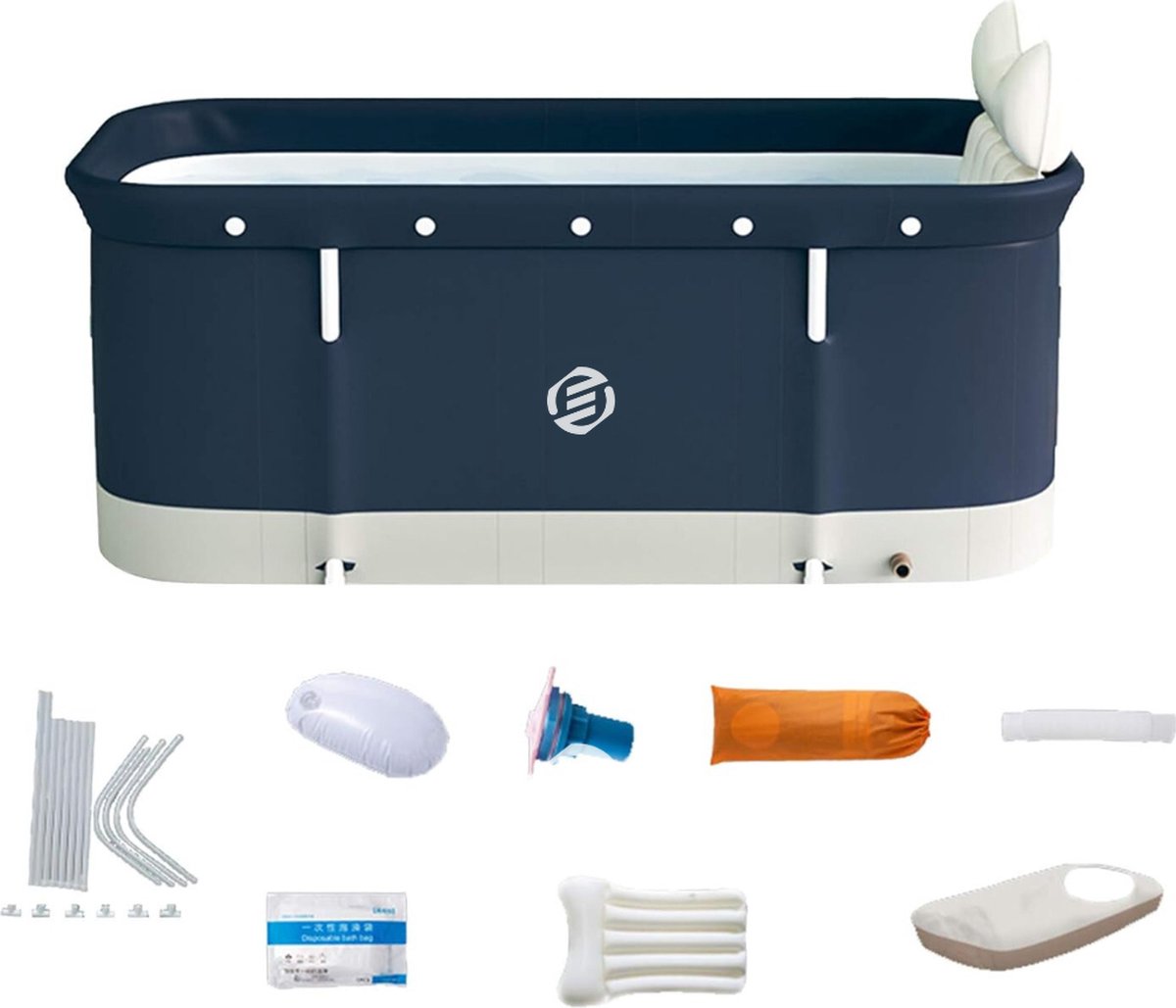 Equivera IJsbad - Ice Bath - Zitbad - Dompelbad - Buitenbad - Bath Bucket - Draagbaar - Geschikt voor Wim Hof Methode