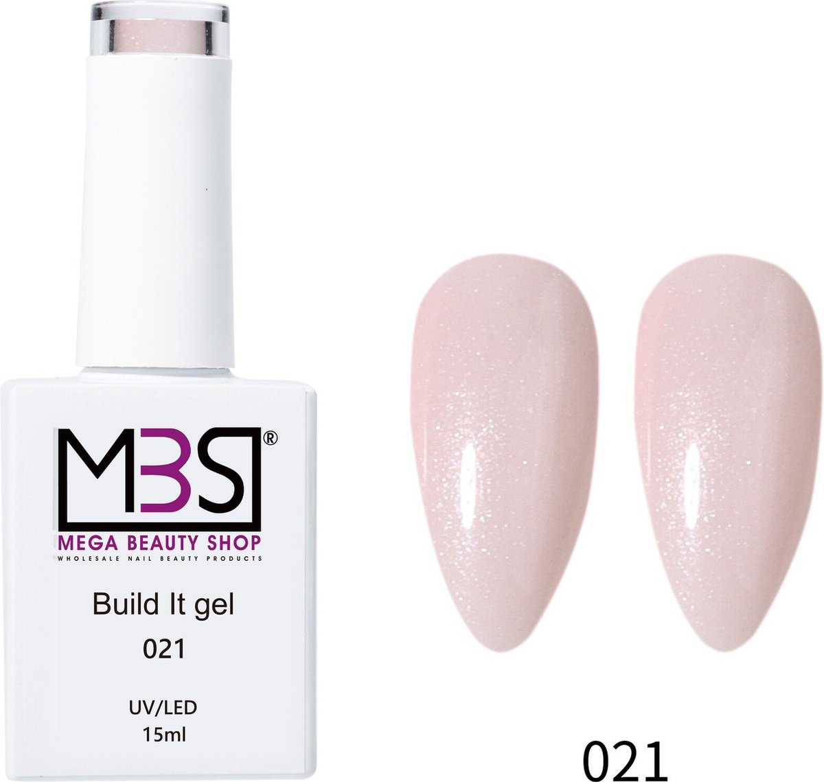 Goedkoopste Biab gel/Build It gel 15ml. HEMA & TPO free (021) - Biab - Builder Gel - Biab nagellak - build it gel
