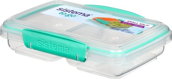 Sisitema - To Go Boîte de rangement 3 compartiments - 820ml