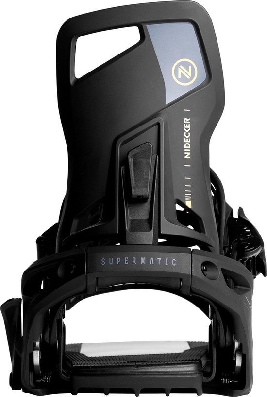 Nidecker Supermatic Snowboard Binding Zwart M | bol