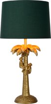 Lucide EXTRAVAGANZA COCONUT - Tafellamp - Ø 30,5 cm - 1xE27 - Mat Goud / Messing