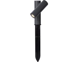 Lucide TATUM - Tuinspot - LED - 1 × 4,5W 3000K - IP65 - Antraciet