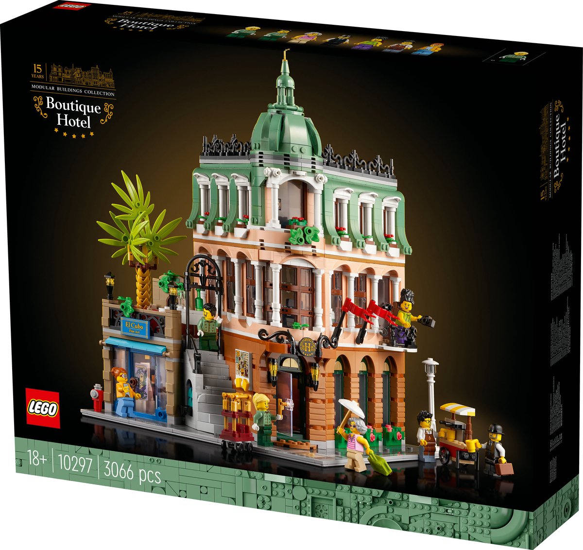 LEGO Icons Boetiekhotel- 10297 — afbeelding 2