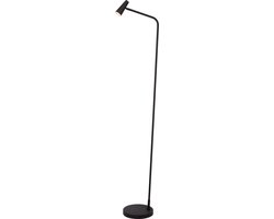 Lucide STIRLING – Oplaadbare Vloerlamp – Accu/Batterij – LED 3 StepDim – 1x3W 2700K – Zwart
