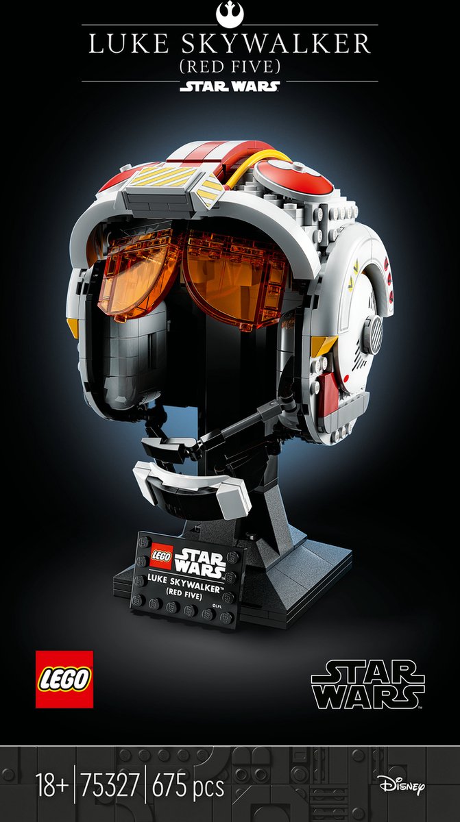 LEGO Star Wars Luke Skywalker (Red Five) Helm - 75327 — afbeelding 17