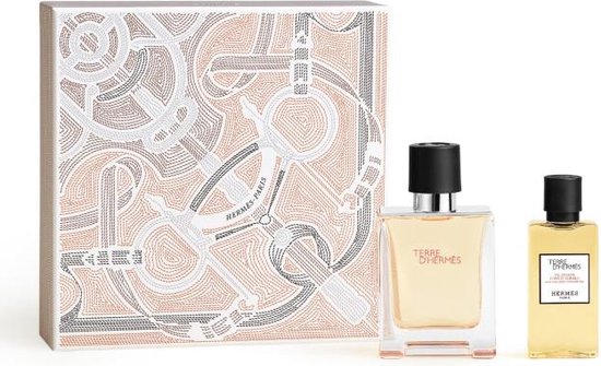 Hermès Terre d'Hermès Giftset - 100 ml eau de toilette spray + 80 ml showergel - cadeauset voor heren