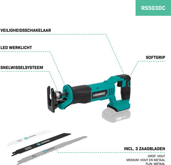 Einhell Reciprozaag TE-AP 950 E (950W 4326180 - Nu 22% korting