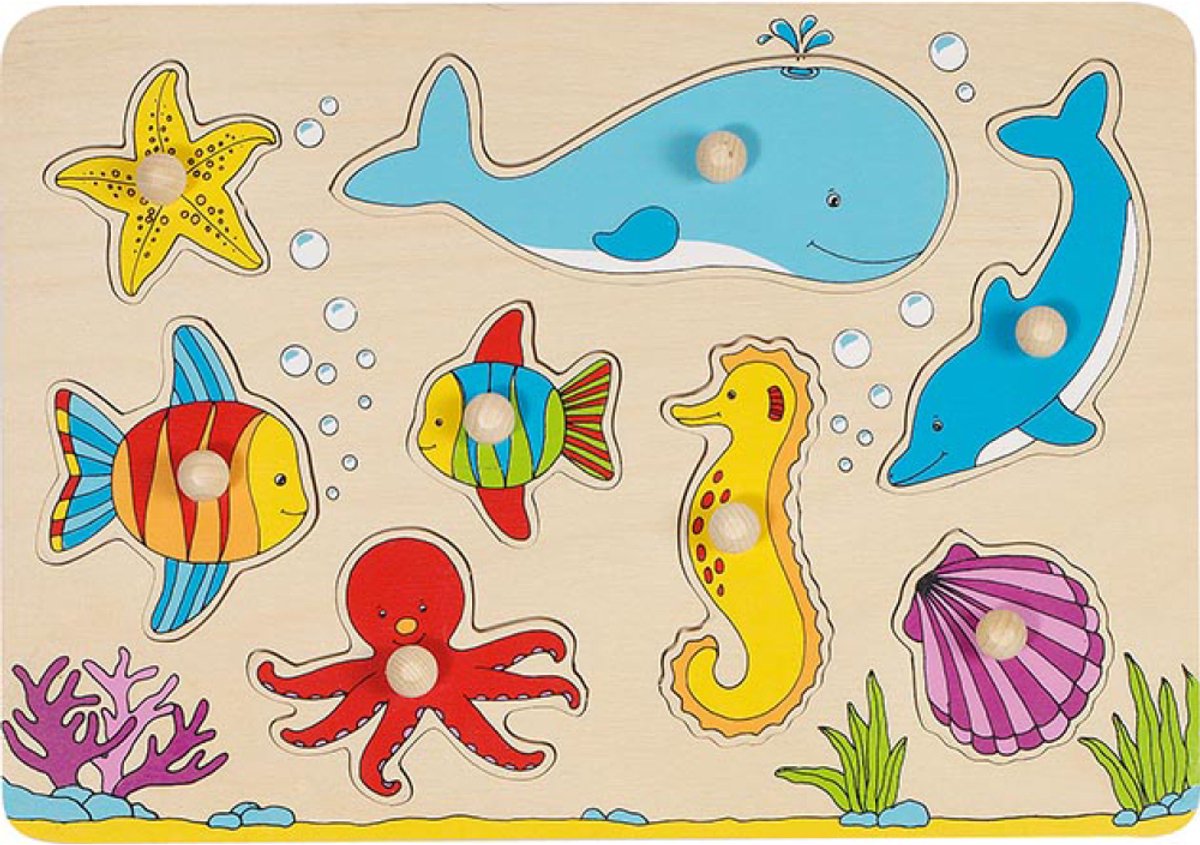 Goki Underwater world lift-out puzzle
