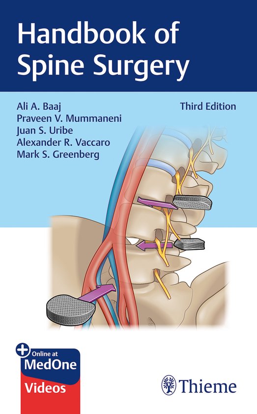 Handbook of Spine Surgery - cover