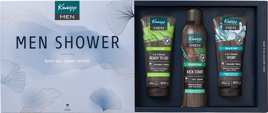 Kneipp Men Collection Luxe Geschenkset - Inhoud 3x 200 ml