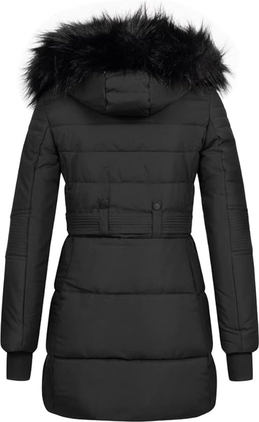 C&A Dames Gewatteerde jas Grote maten zwart 54 : C&A C&A Dames Gewatteerde jas Grote maten zwart 54 : C&A