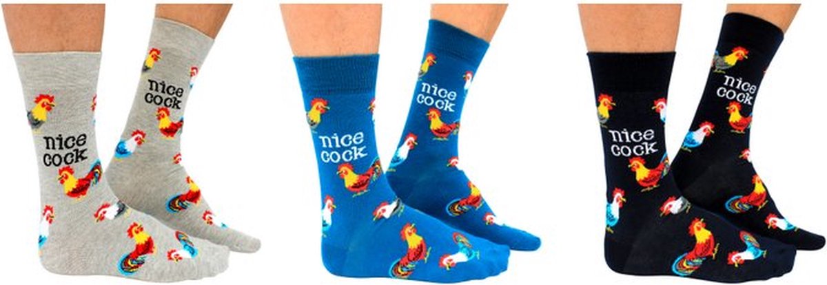 Odd Socks - Cockney Spaniel's Nice cock sokken 39-46