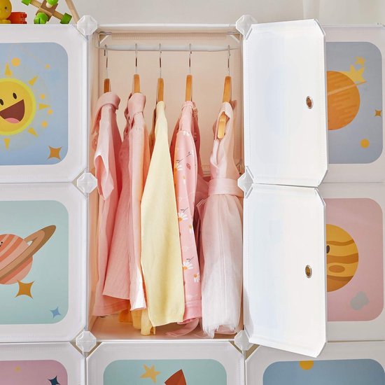 XIO Armoire à vêtements portative de 69 po en tissu non tissé