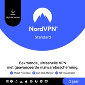 Bol.com NordVPN Standard - VPN & Cybersecurity Software - 6 Apparaten - 2-jarig Abonnement - PC & Telefoon Download aanbieding