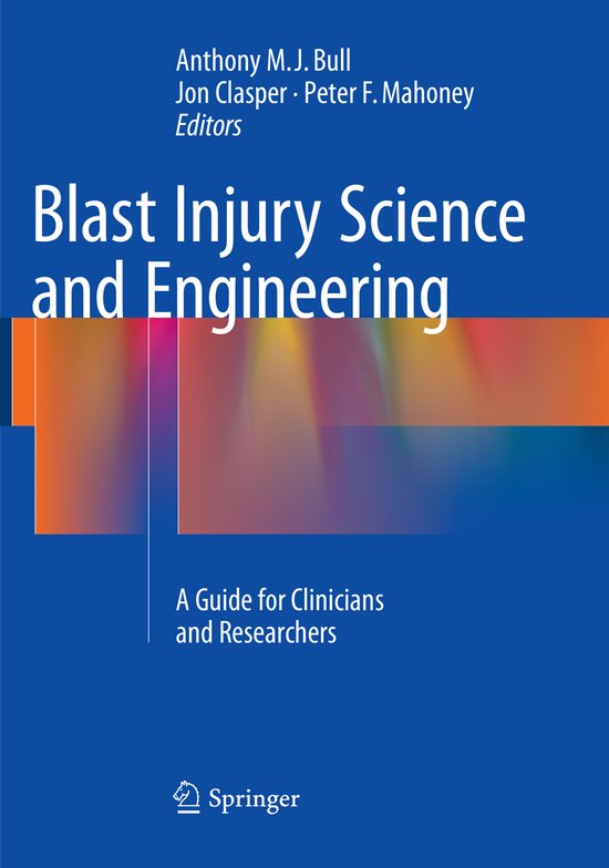 Blast Injury Science and Engineering - cover